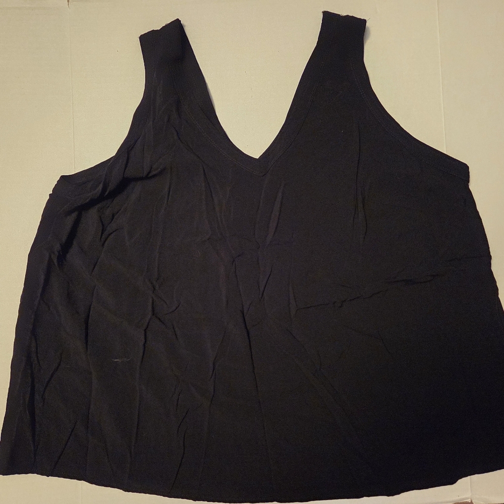 Torrid Womens Black V-nevj Tank Top Size 2